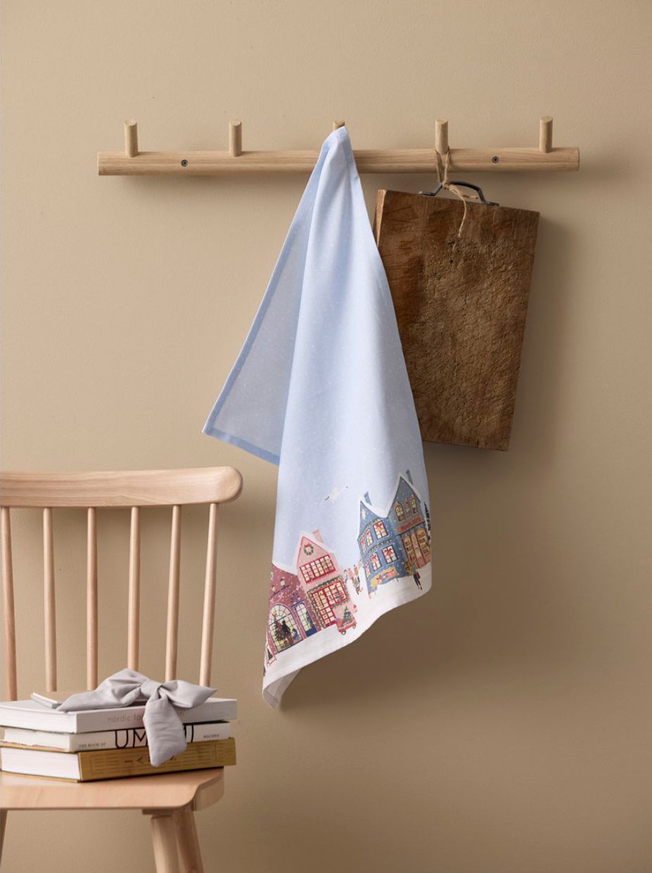 VINTER Dishtowel - Crystal Rose