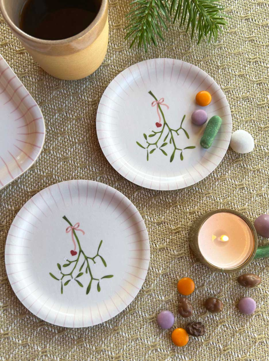 Mistletoe Tray - Ø 11 cm