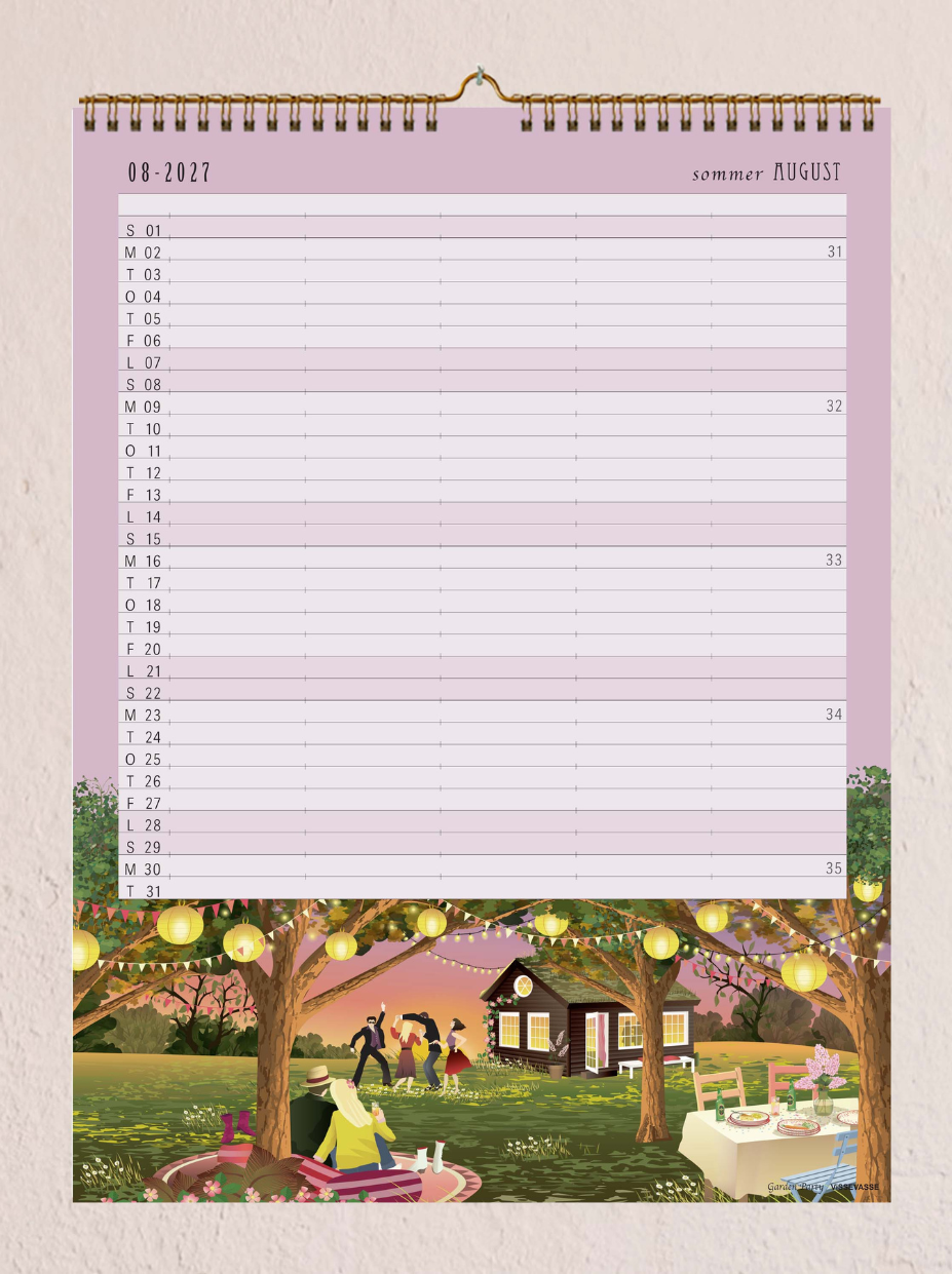 WALL CALENDAR 2027