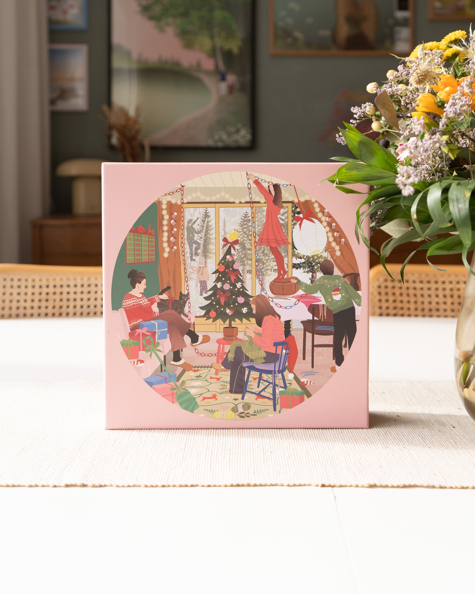 A day in december ViSSEVASSE julepuslespil med 1000 brikker