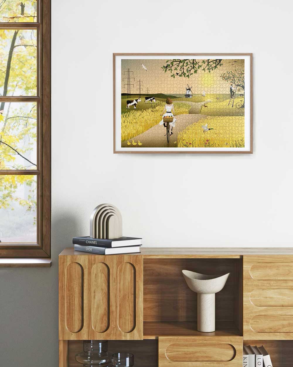 Indrammet puslespil fra ViSSEVASSE