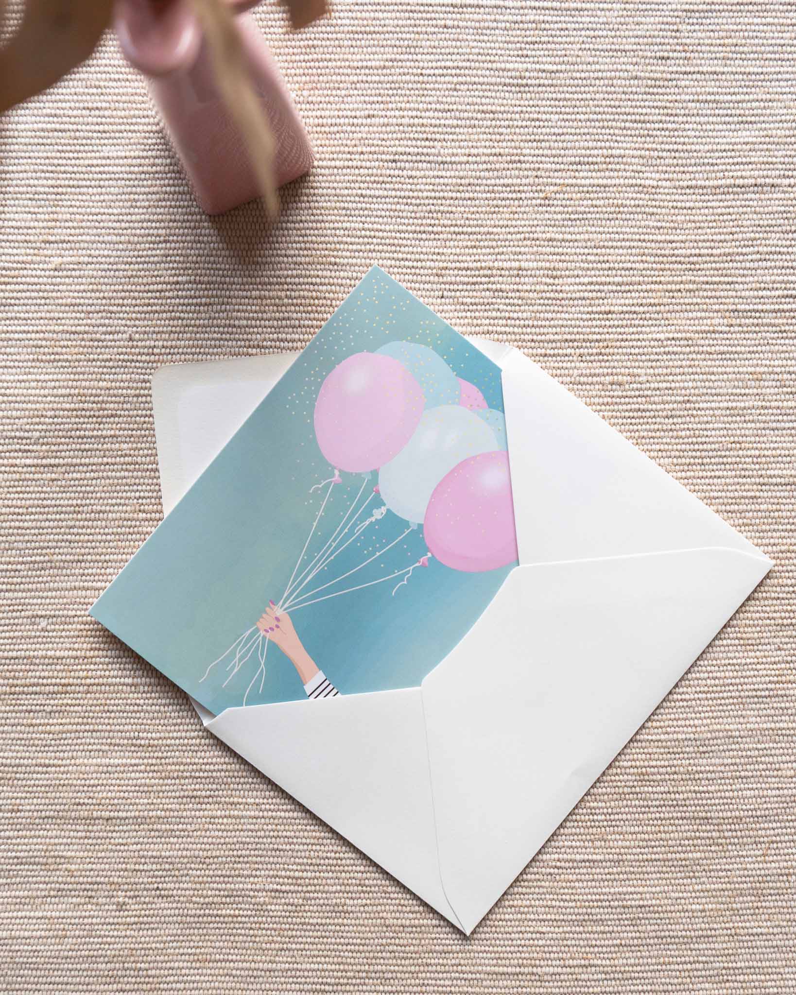 BOUQUET OF BALLOONS - card