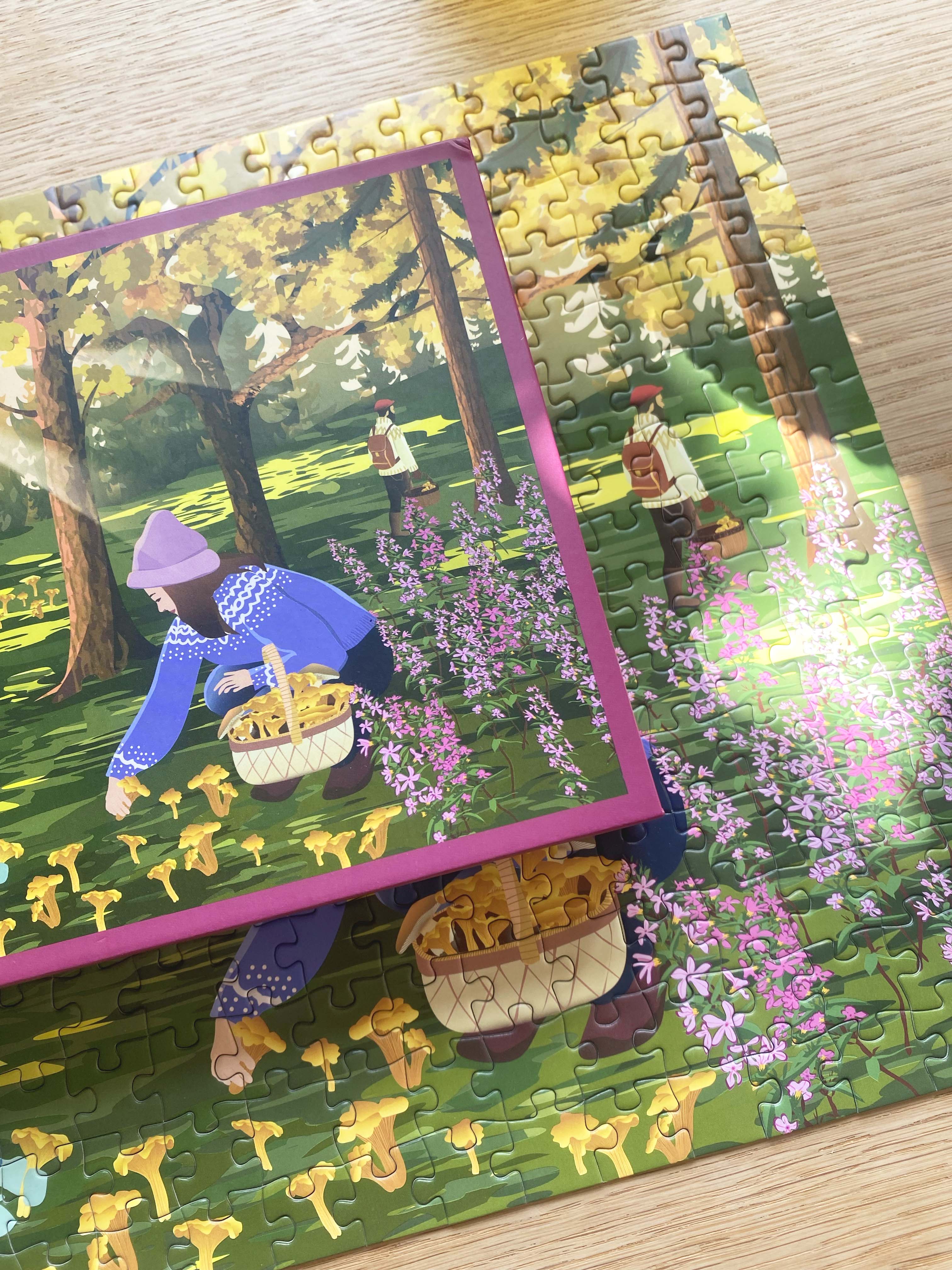 CHANTERELLES - puzzle with 300 pieces