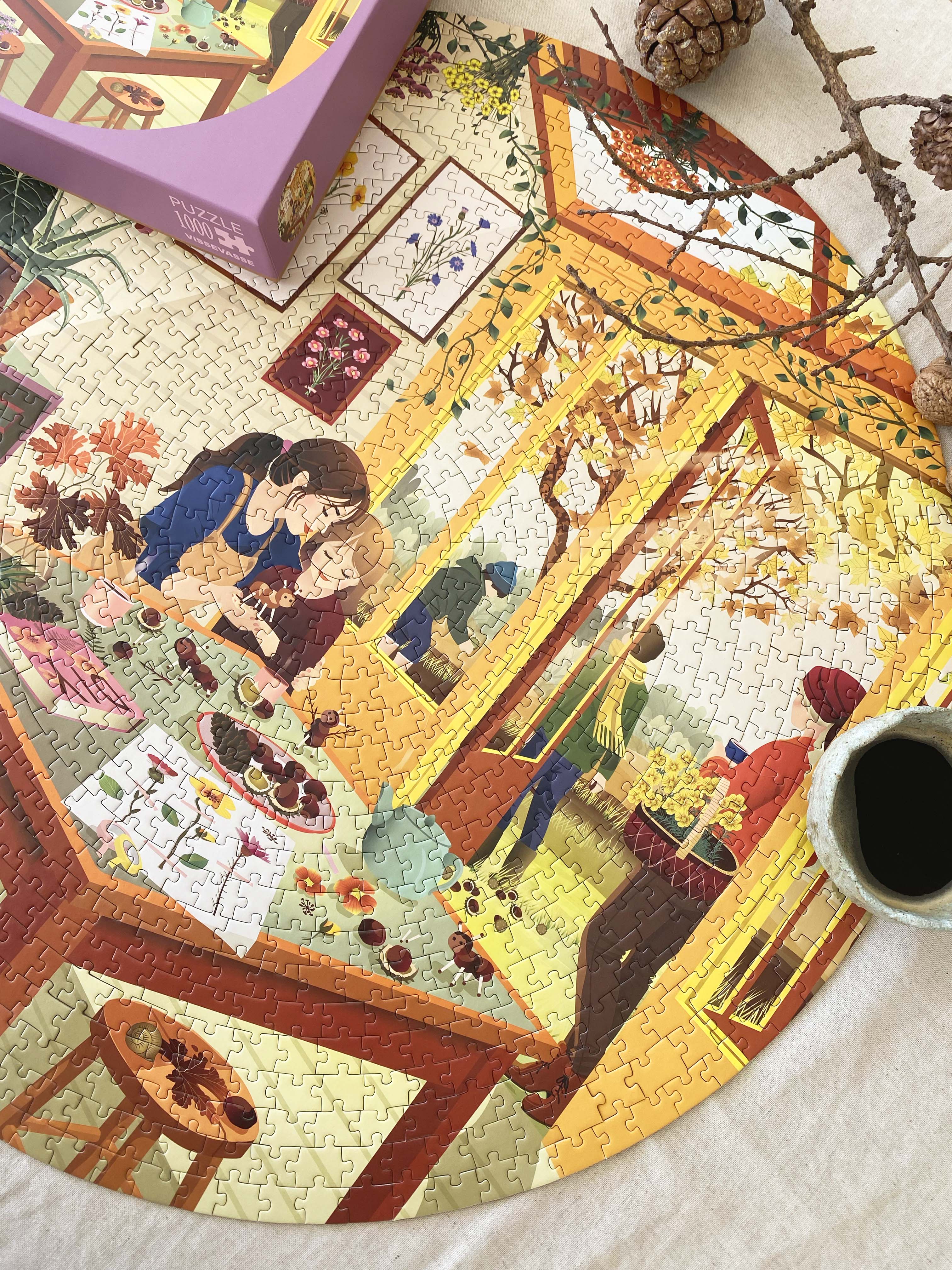 CHESTNUT SEASON - JIGSAW PUZZLE - 1.000 pieces