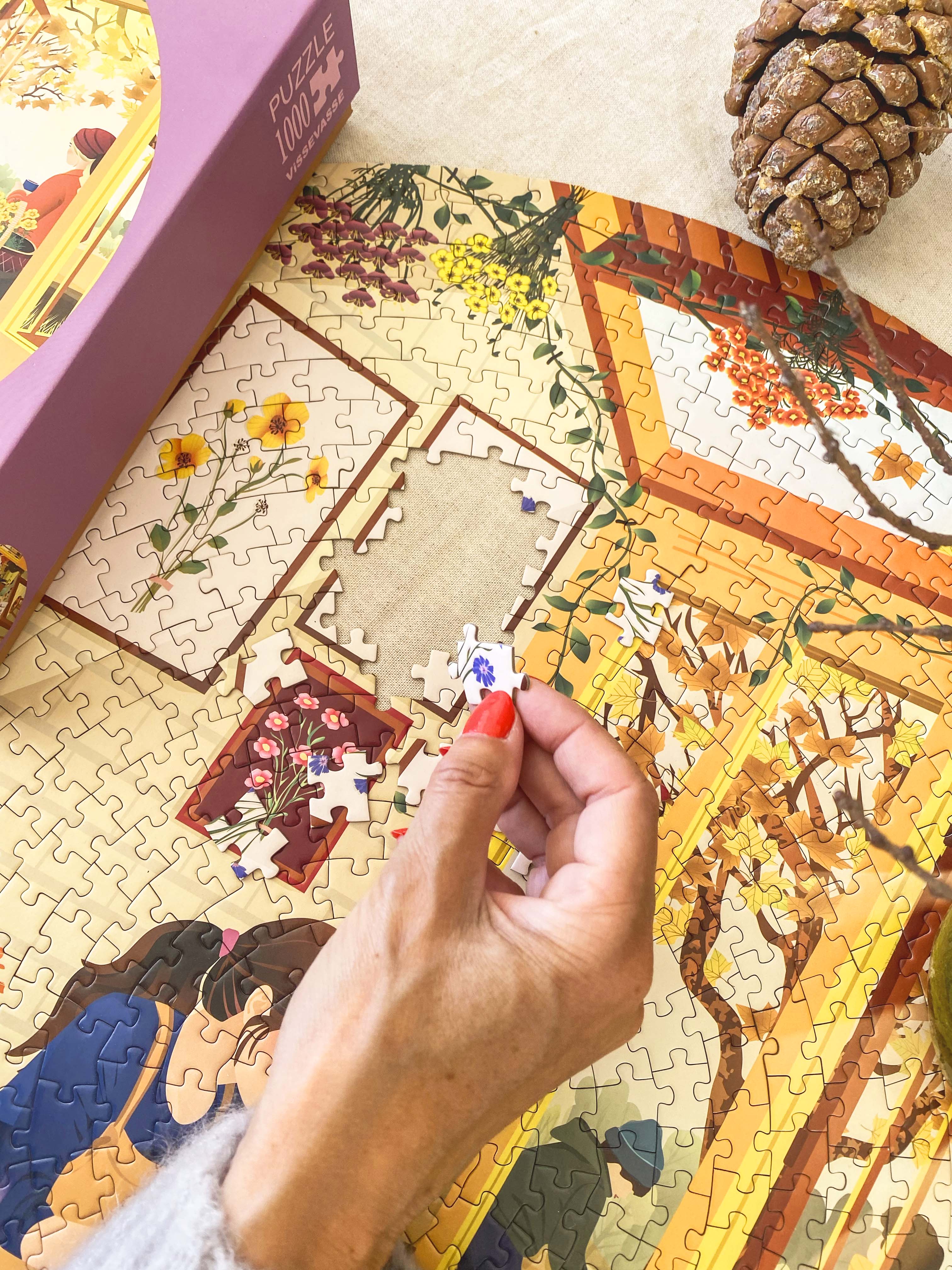CHESTNUT SEASON - JIGSAW PUZZLE - 1.000 pieces