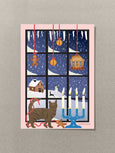 CHRISTMAS WINDOW - mini card