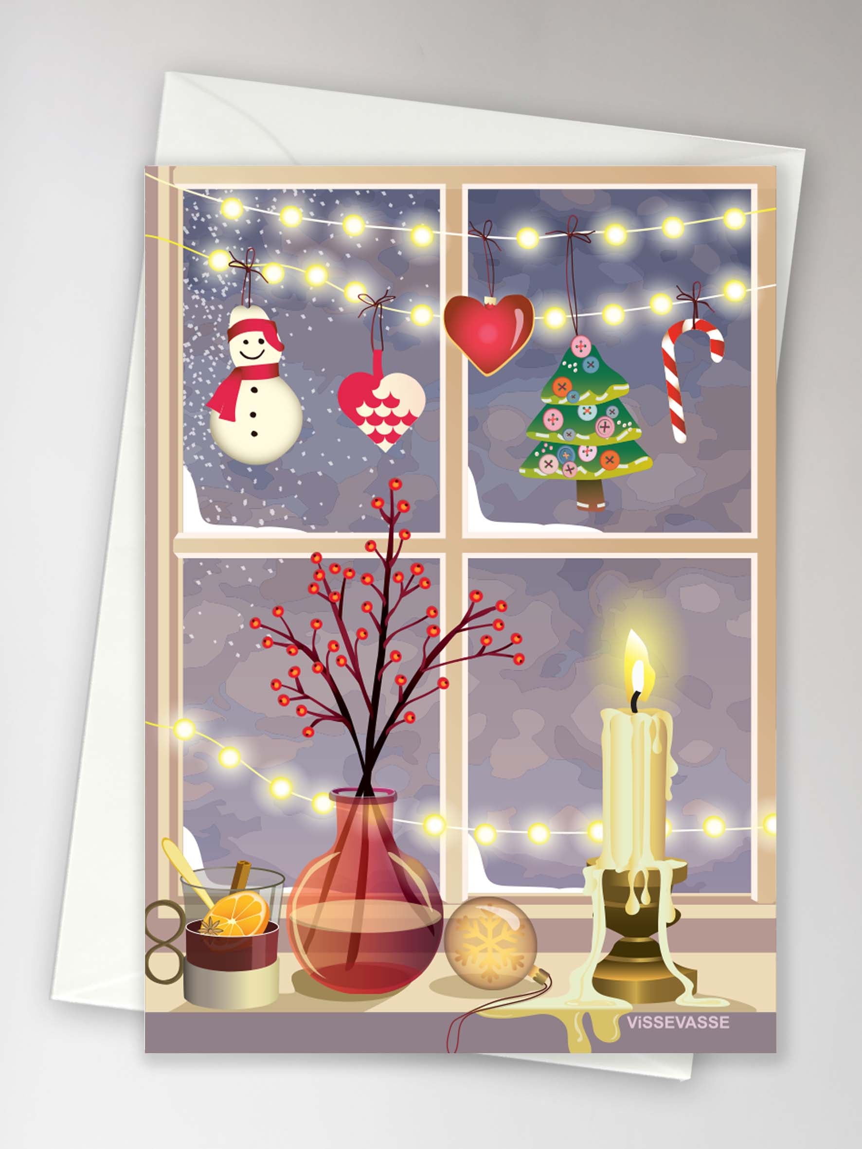Christmas Window - card