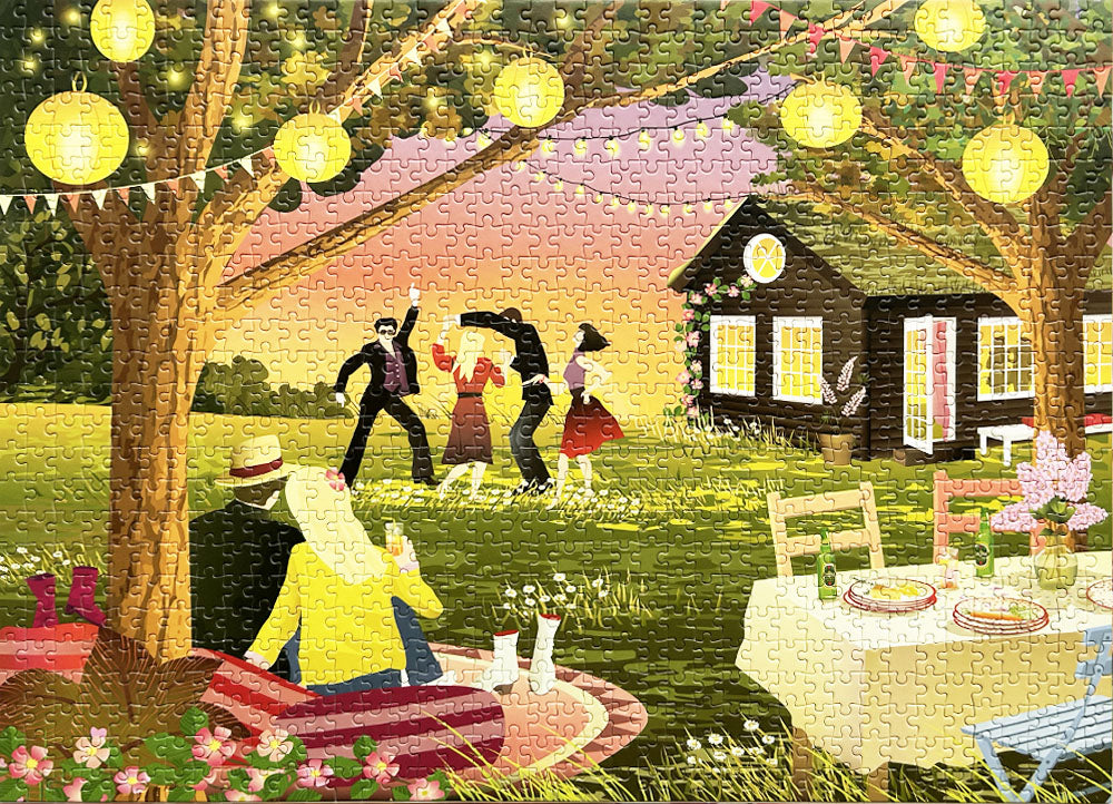 GARDEN PARTY - 1000-piece puzzle