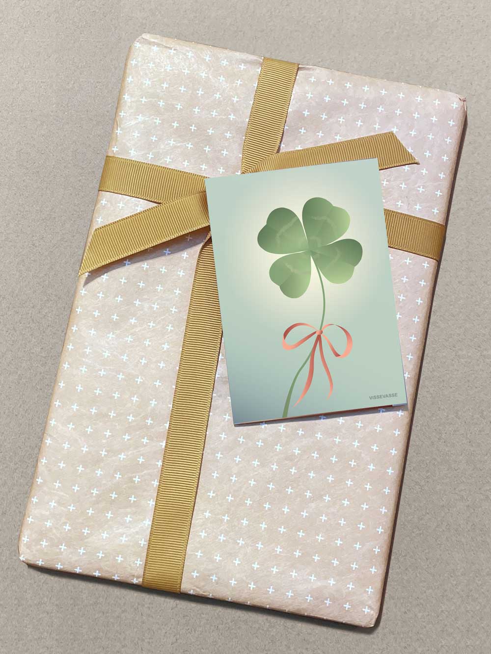 GOOD LUCK - mini card