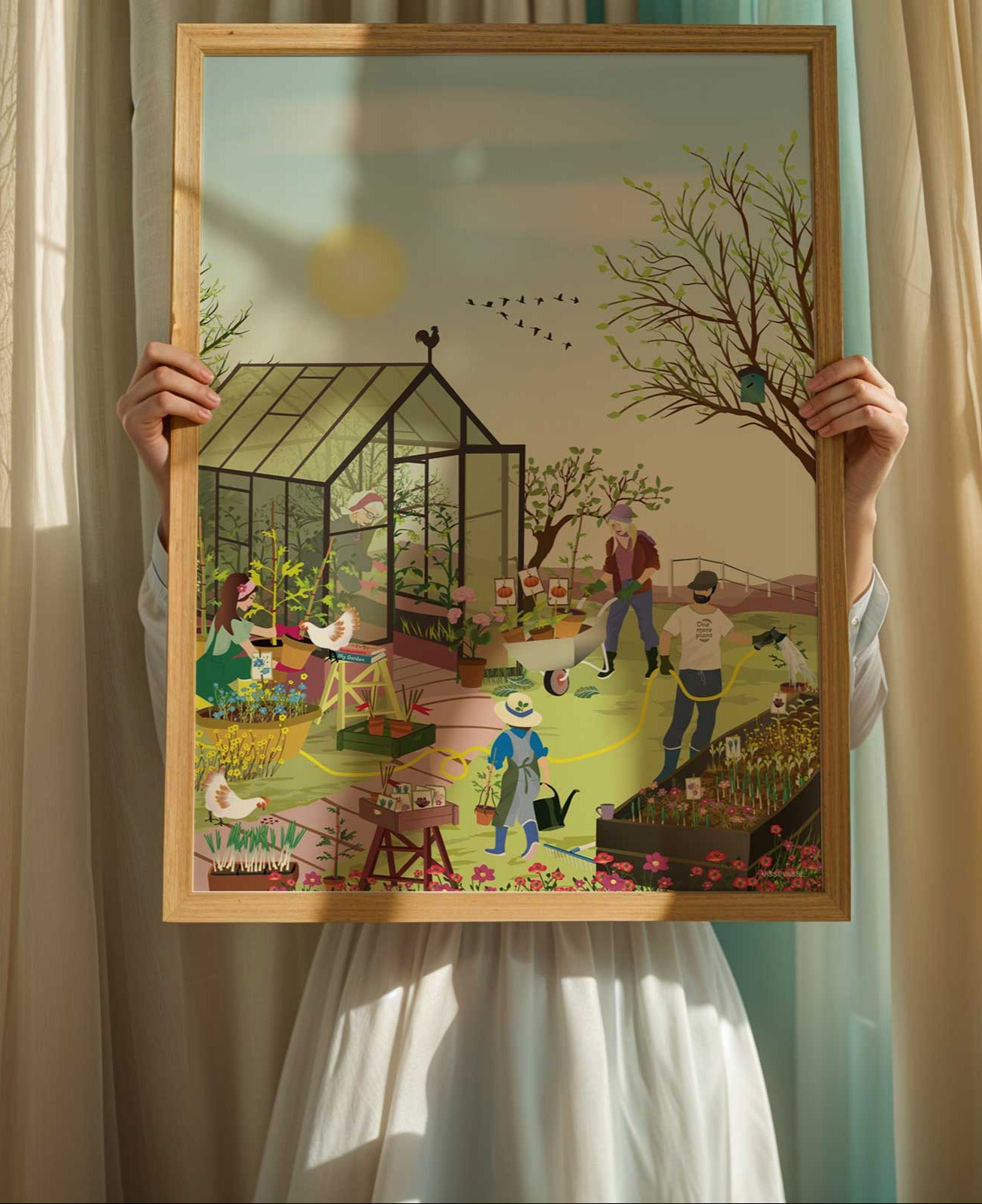 Spring feeling forårsplakat fra ViSSEVASSE