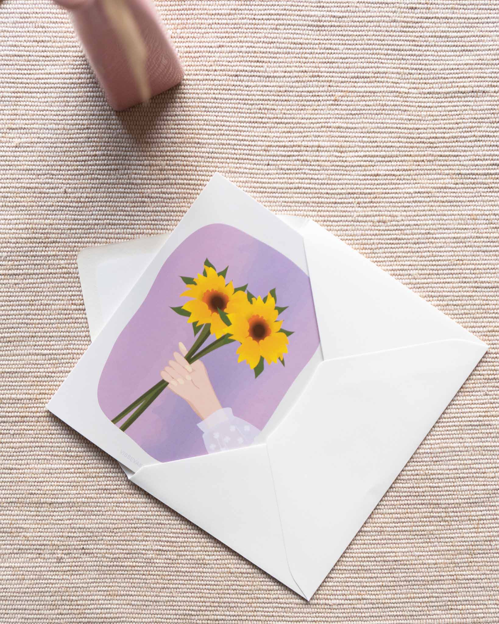 SUNFLOWERS - card