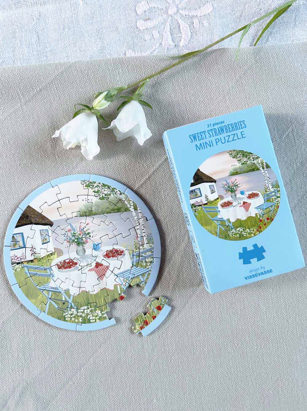 SWEET STRAWBERRIES - mini puzzle