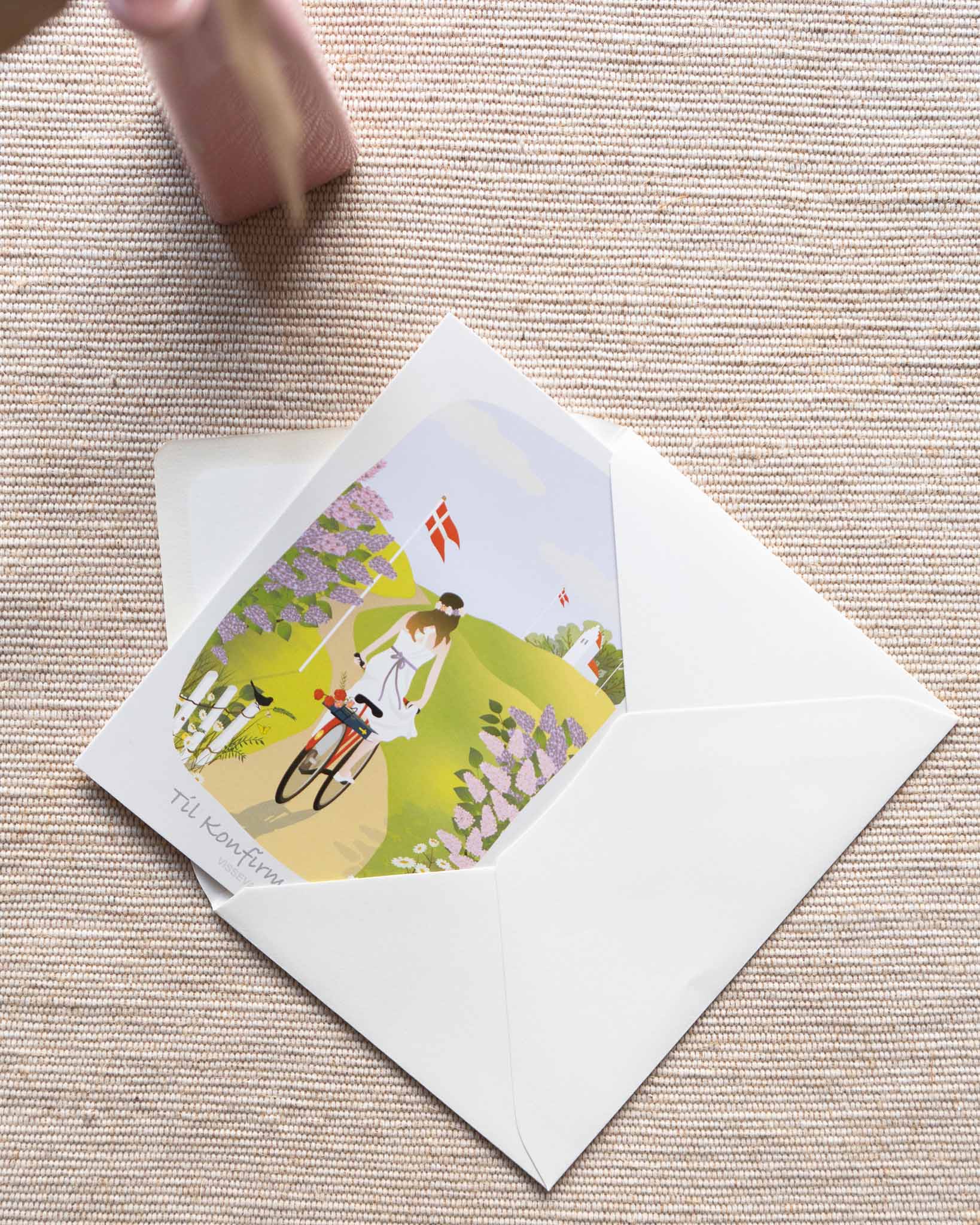 TIL KONFIRMANDEN, Girl - card
