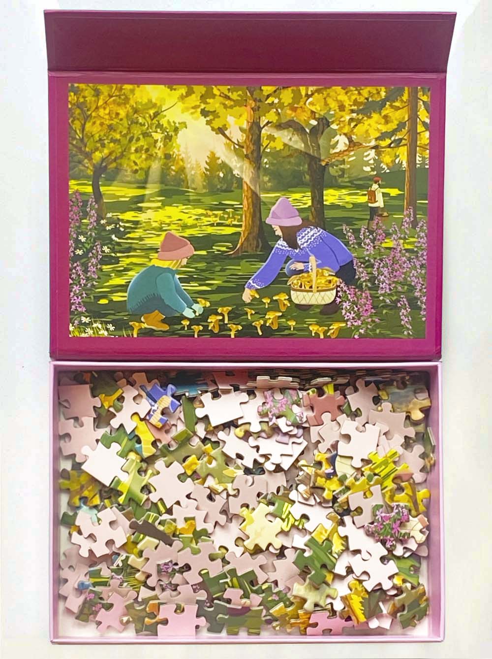 CHANTERELLES - puzzle with 300 pieces