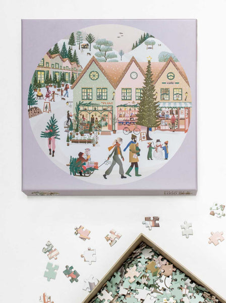 WHITE CHRISTMAS - JIGSAW PUZZLE - 1.000 pieces – ViSSEVASSE