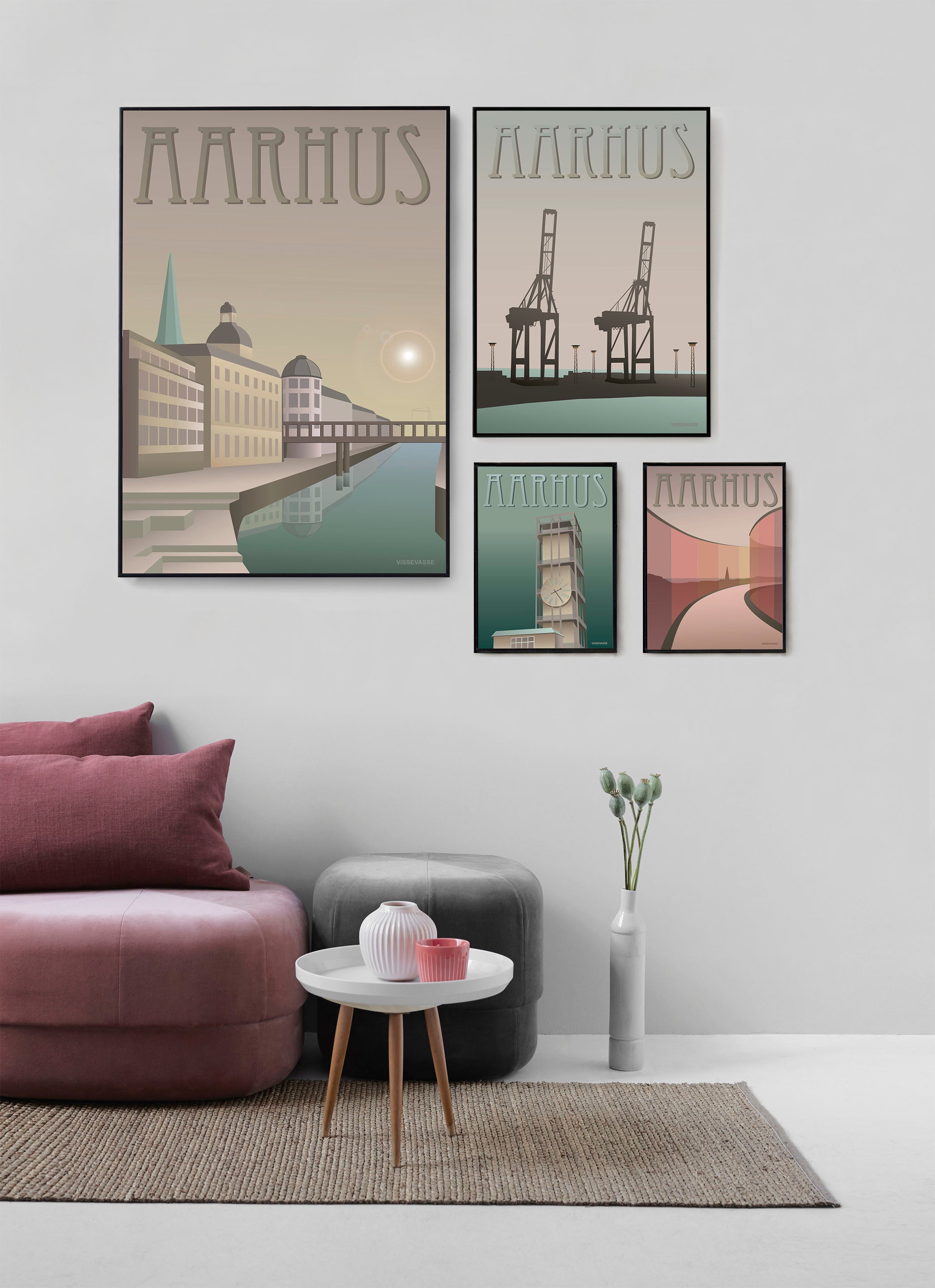 AARHUS Aros - plakat - ViSSEVASSE