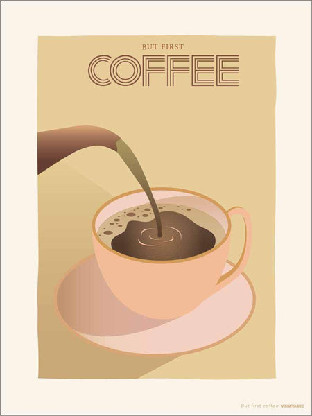 Poster Vintage Coffee Poster 