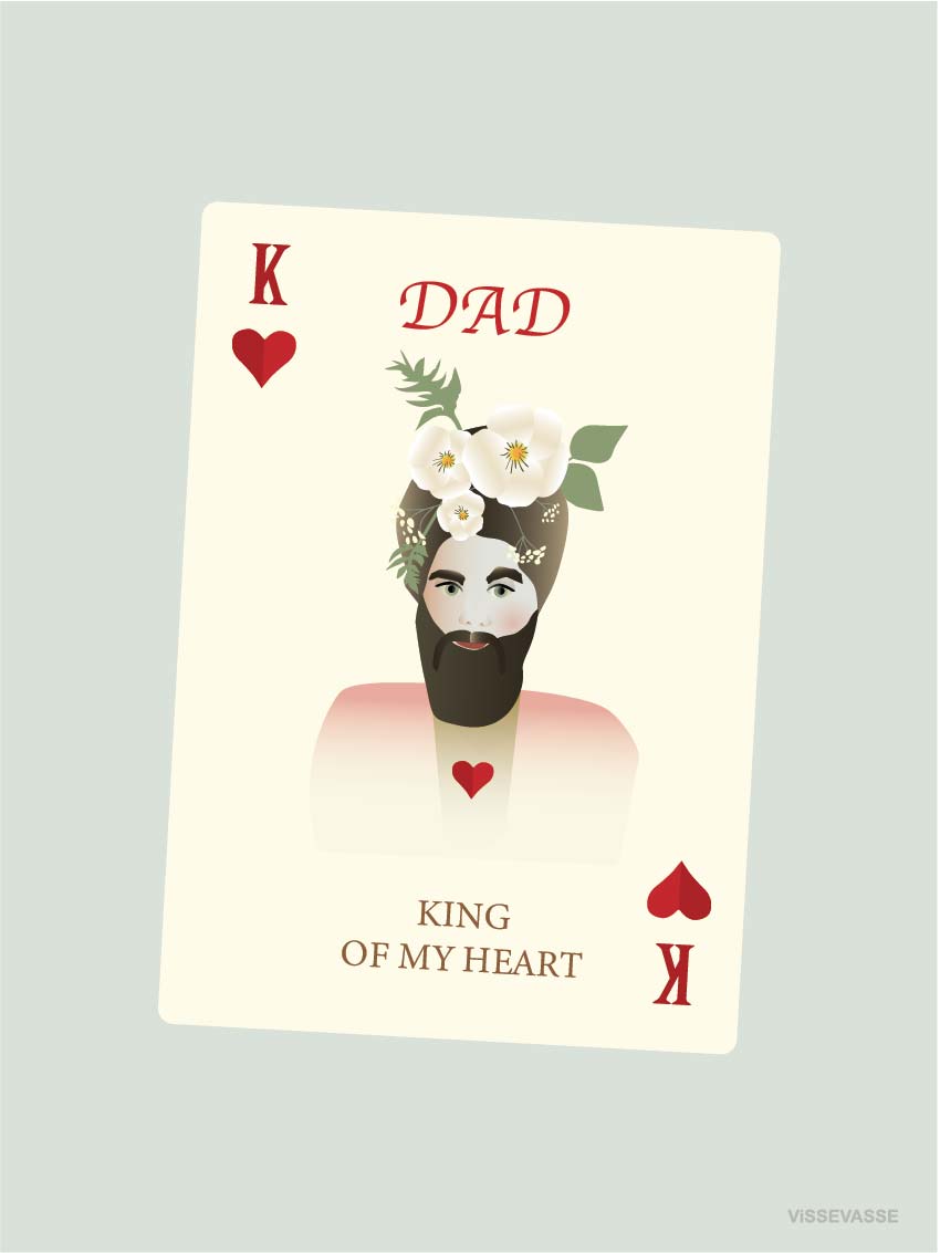 DAD - King of my heart - Kort - ViSSEVASSE