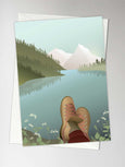 AFTER THE HIKE - card