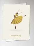 Happy Birthday - ballerina