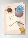 I LOVE YOU NOTE - Greeting Card