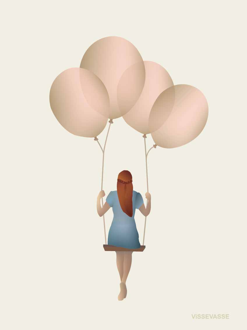 GO FOR IT BALLOON DREAM - mini card