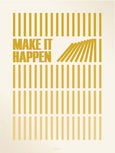 Make it happen poster from Vissevasse