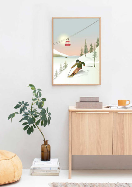 Vissevasse Poster - 50x70 - Surfer » Prompt Shipping