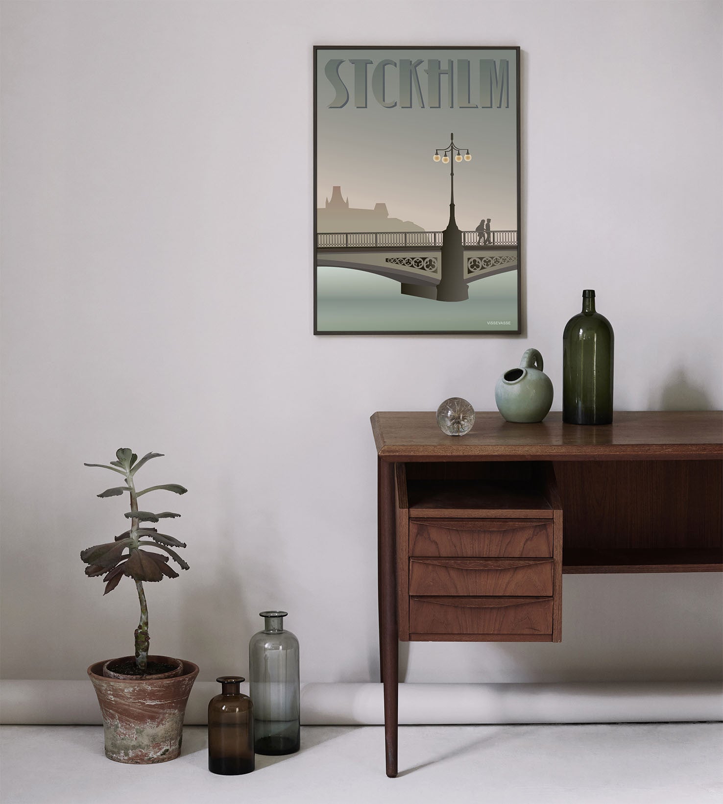 STOCKHOLM Vasabroen - plakat - ViSSEVASSE