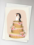 WEDDING CAKE - card