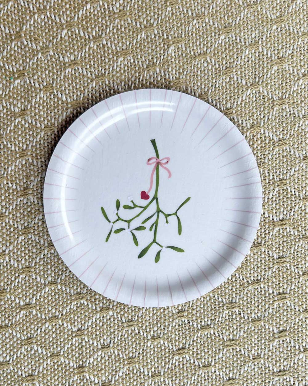 Mistletoe Tray - Ø 11 cm