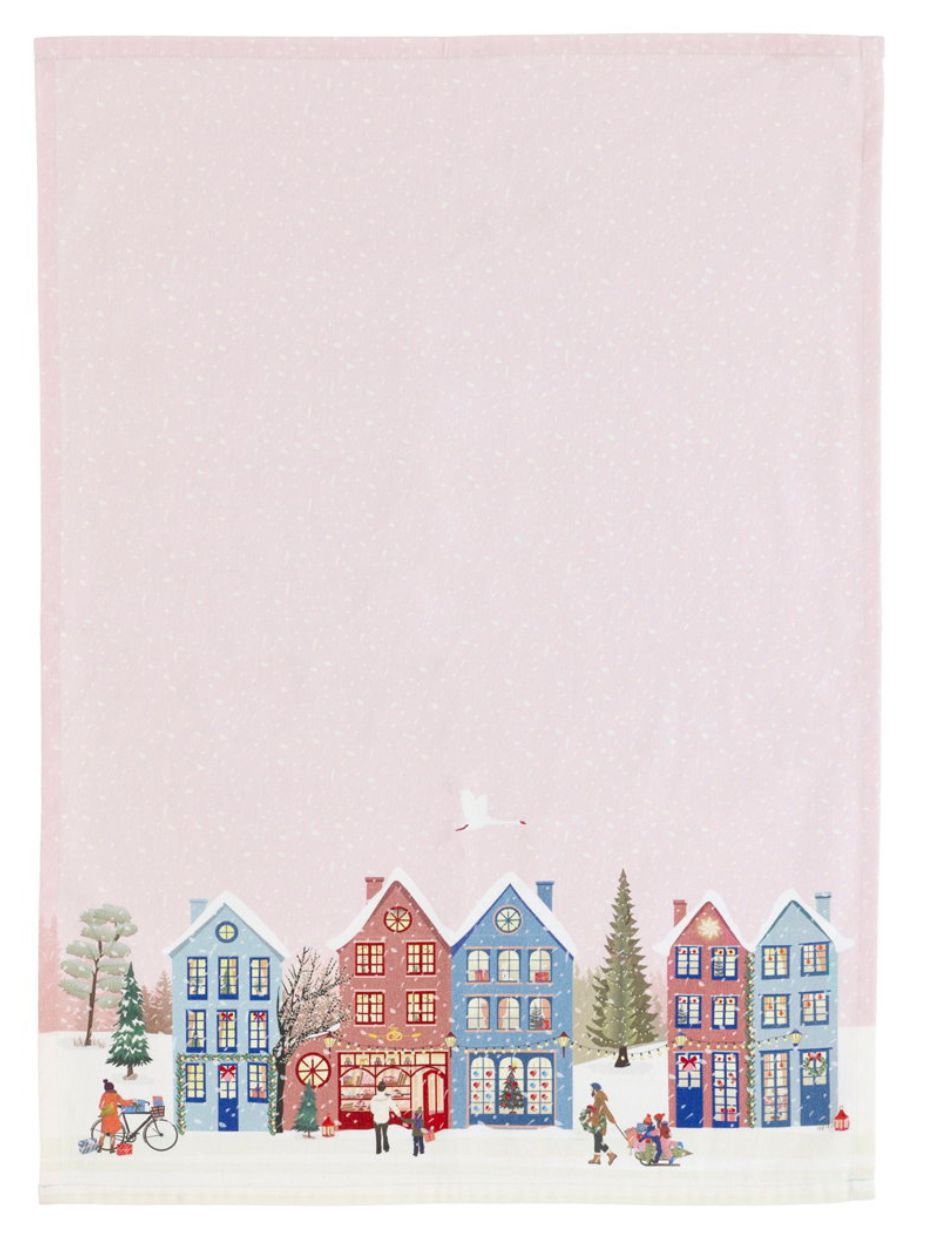 VINTER Dishtowel - Crystal Rose