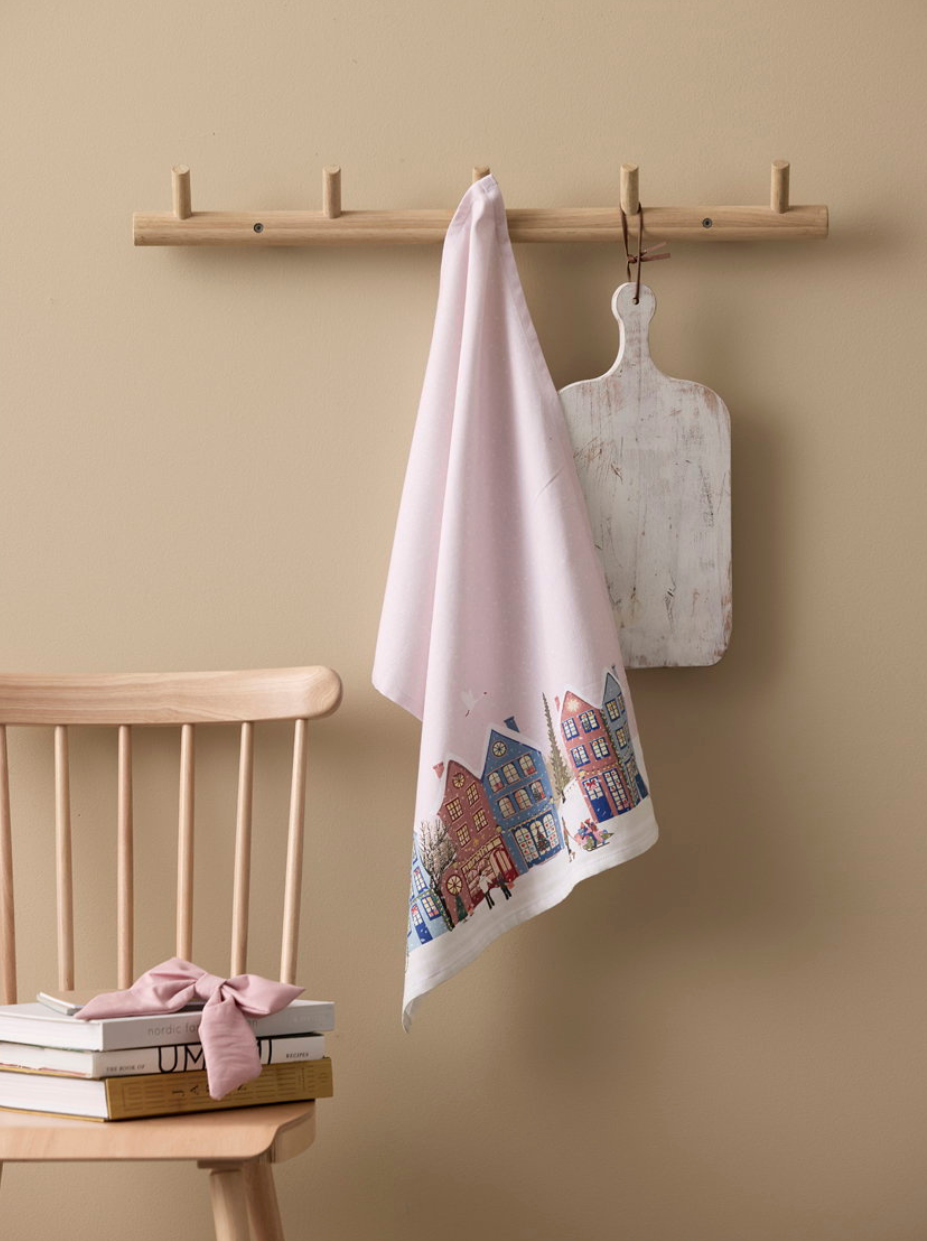 VINTER Dishtowel - Crystal Rose