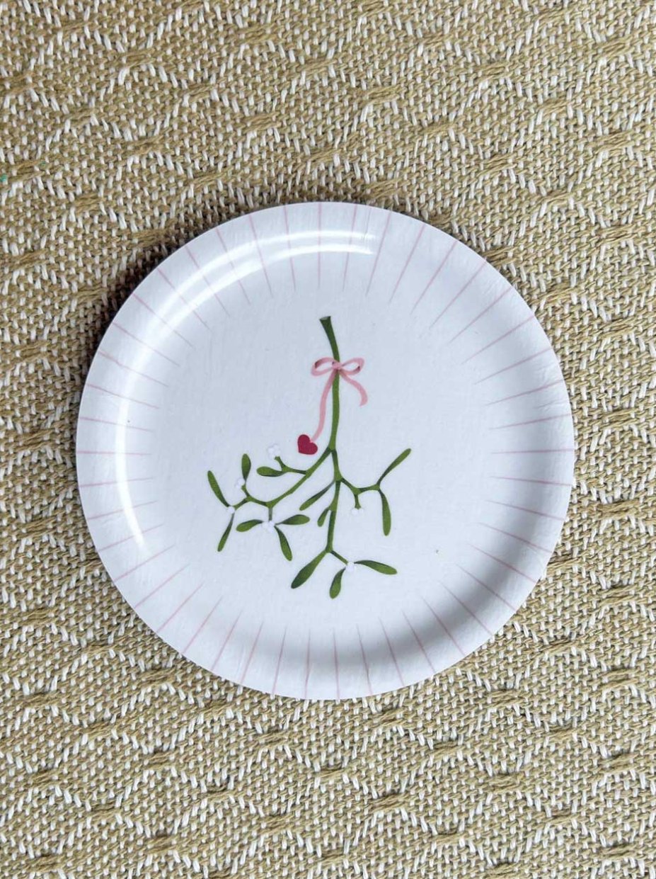 Mistletoe Tray - Ø 11 cm