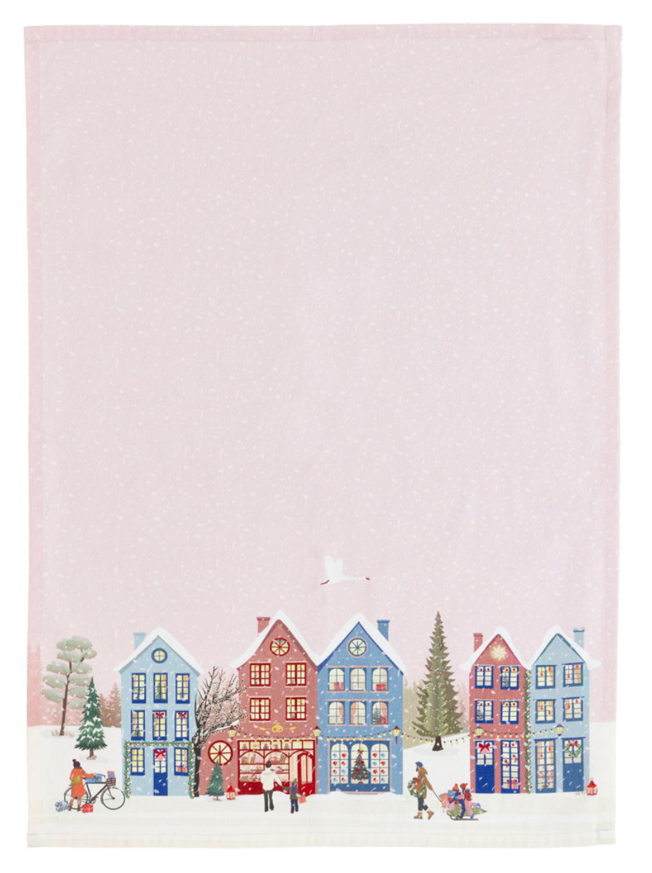 VINTER Dishtowel - Crystal Rose