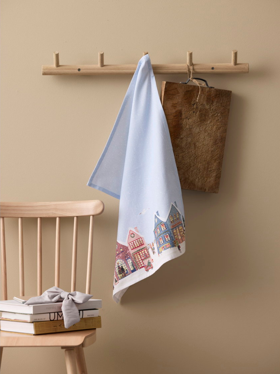 VINTER Dishtowel - Crystal Rose