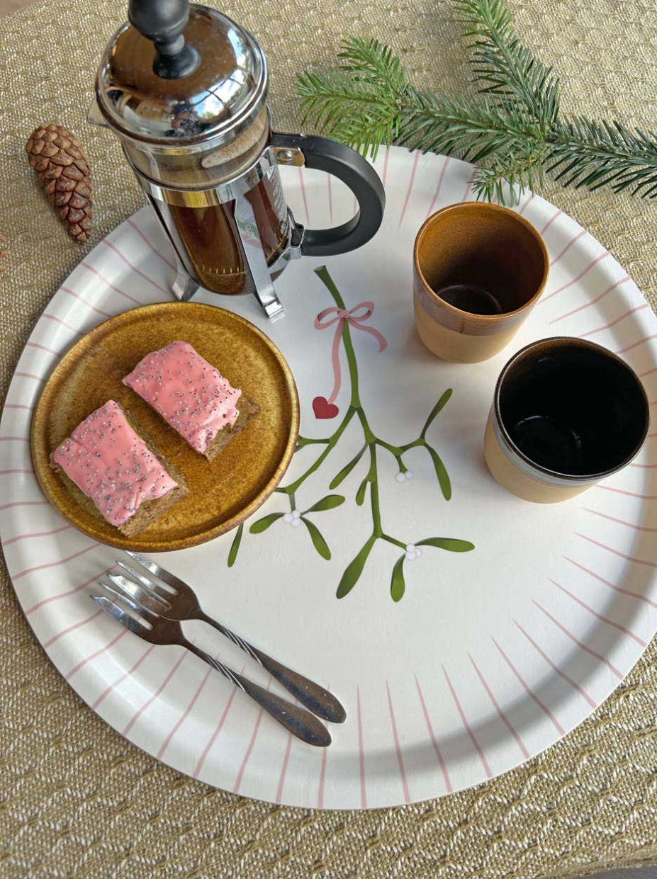 Mistletoe Tray - Ø 38 cm