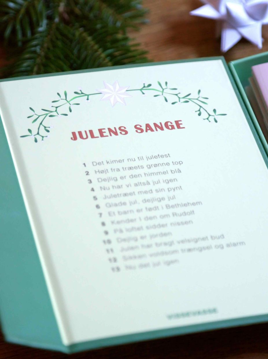 Julens sange - julesanghæfter fra ViSSEVASSE