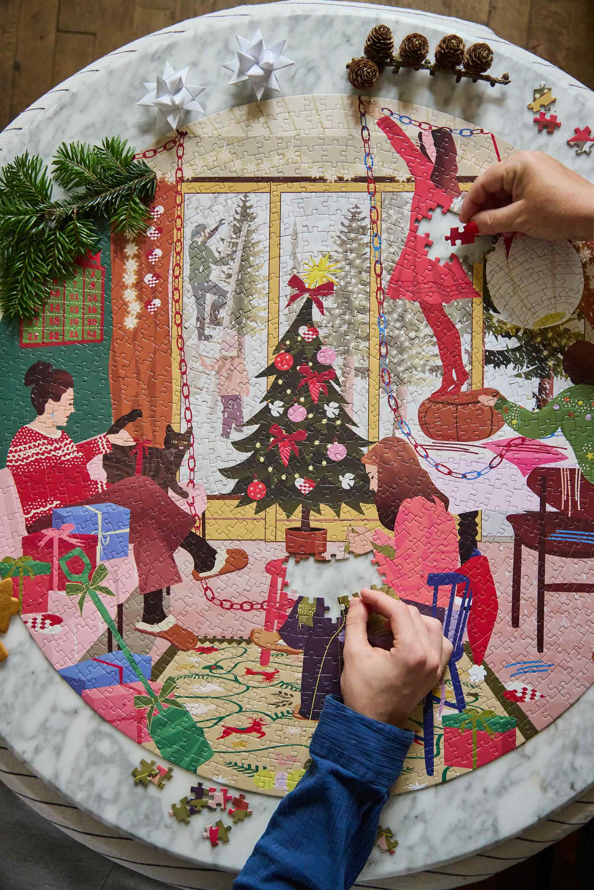 A DAY IN DECEMBER - JIGSAW PUZZLE - 1.000 pieces