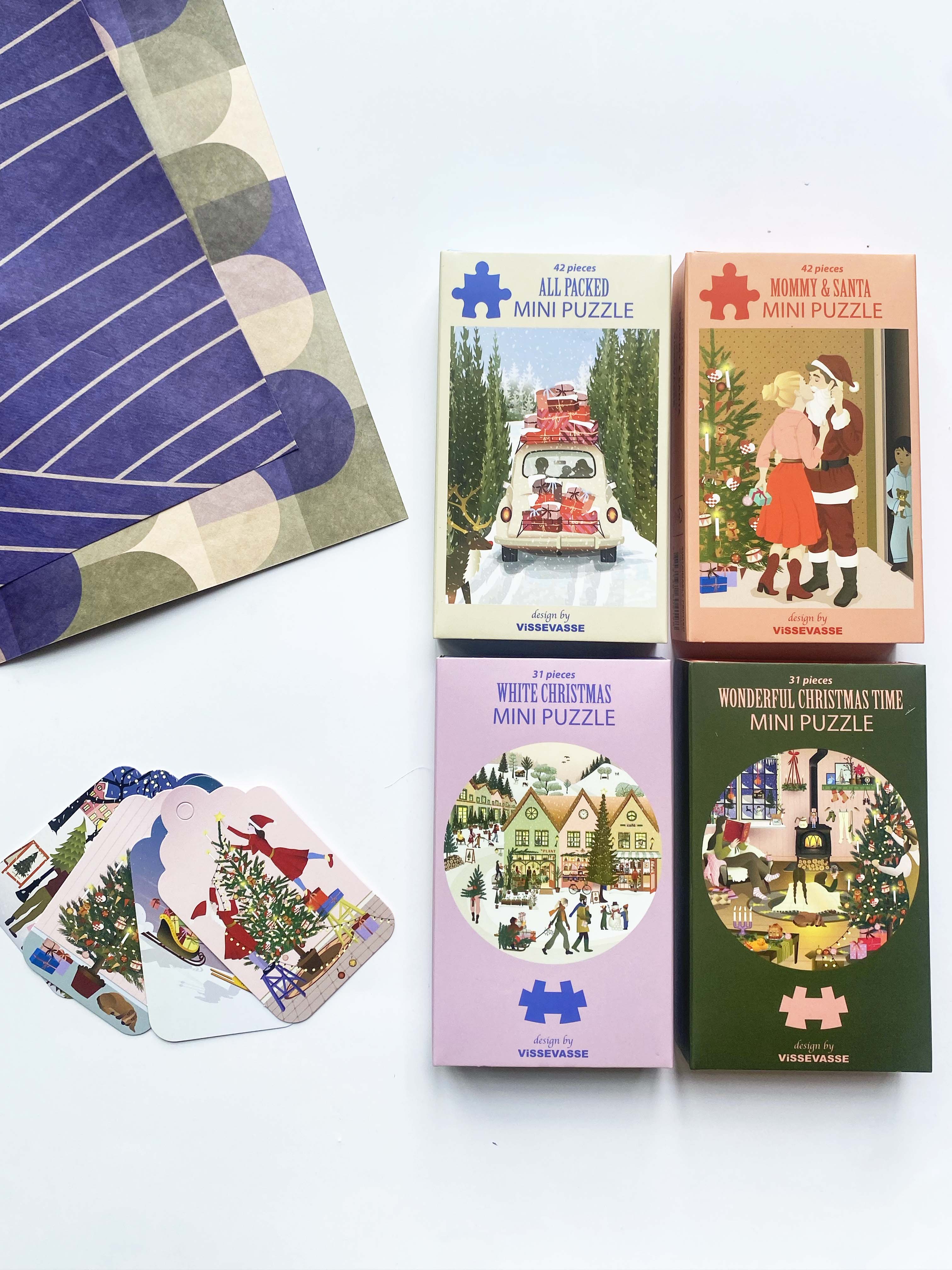 Advent Gift Kit - 4 mini puzzles