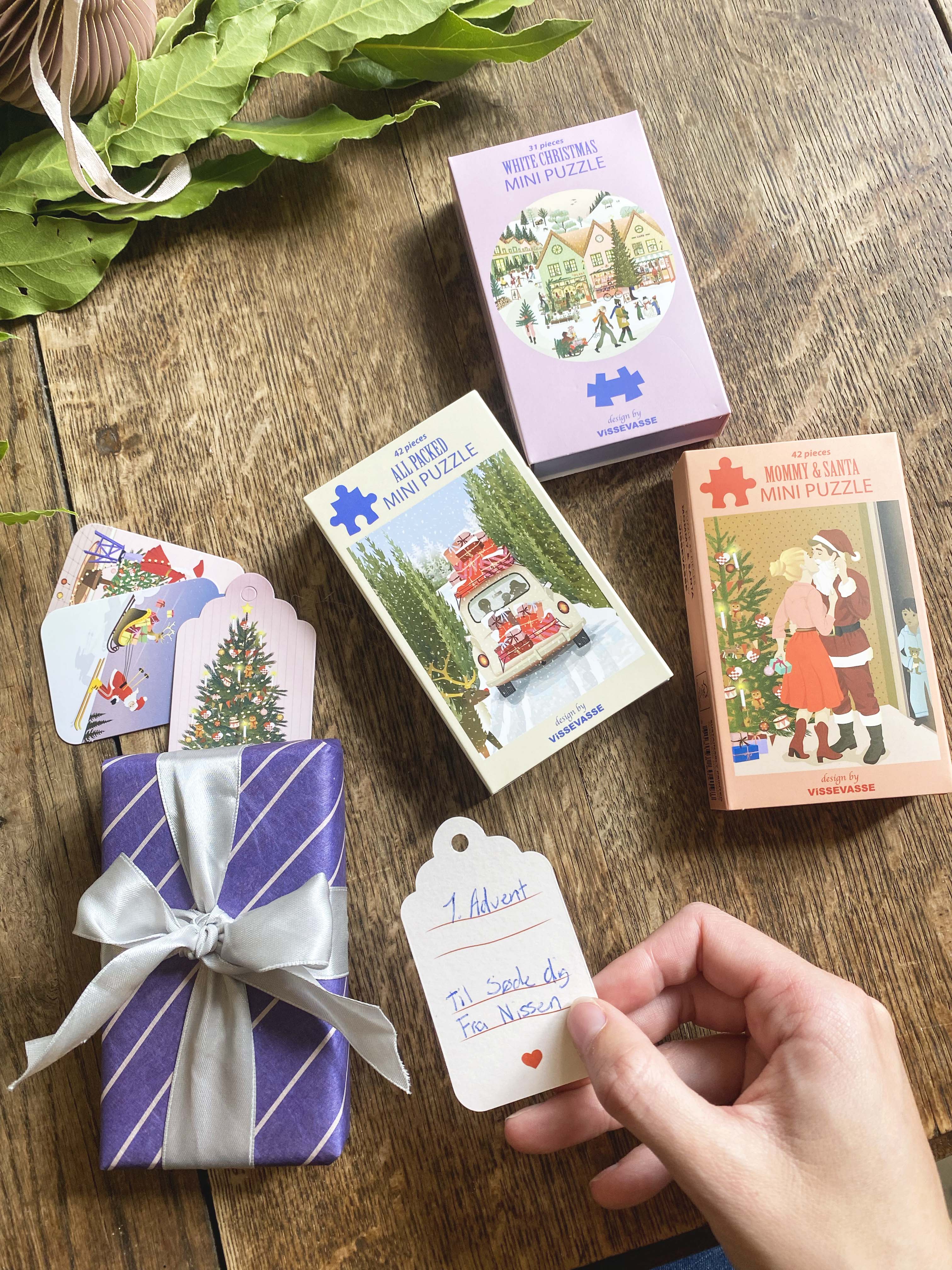 Advent Gift Kit - 4 mini puzzles
