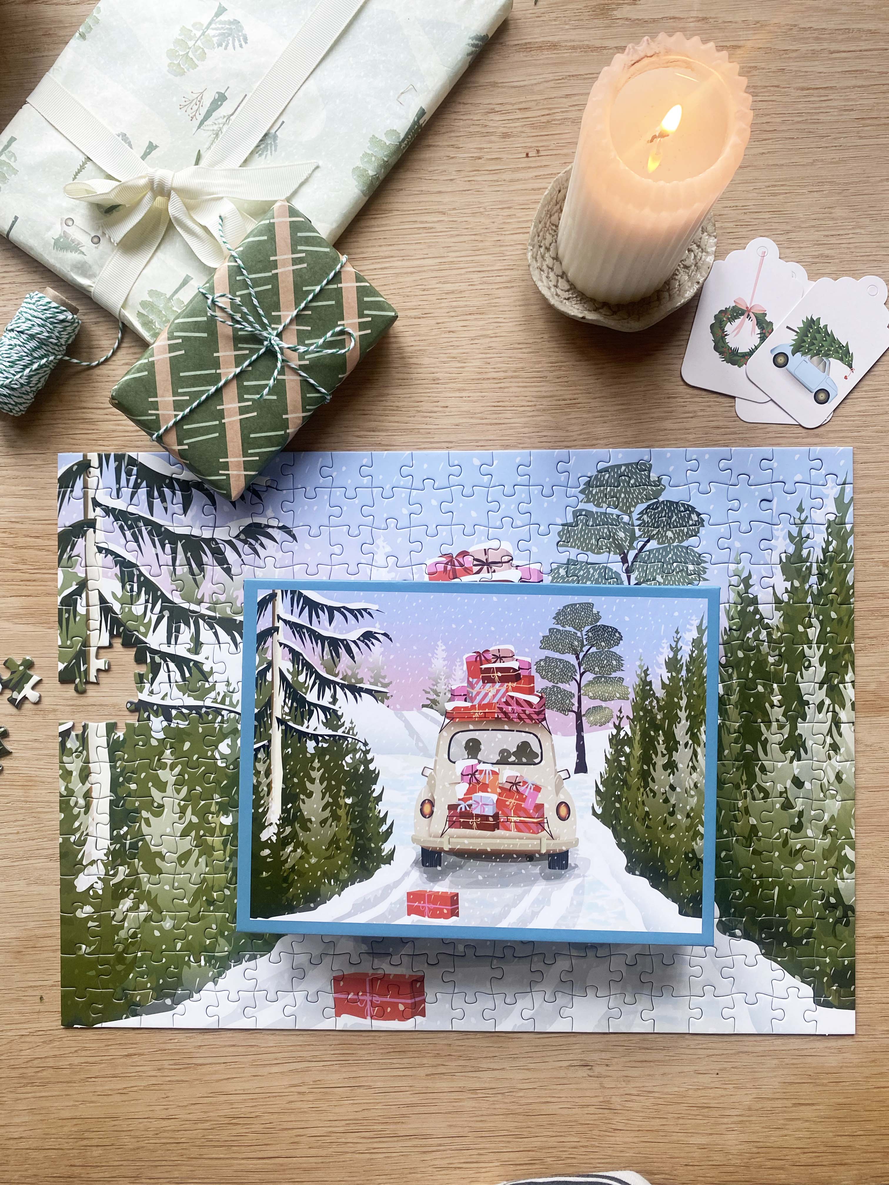 ALL PACKED - puzzle with 300 pieces
