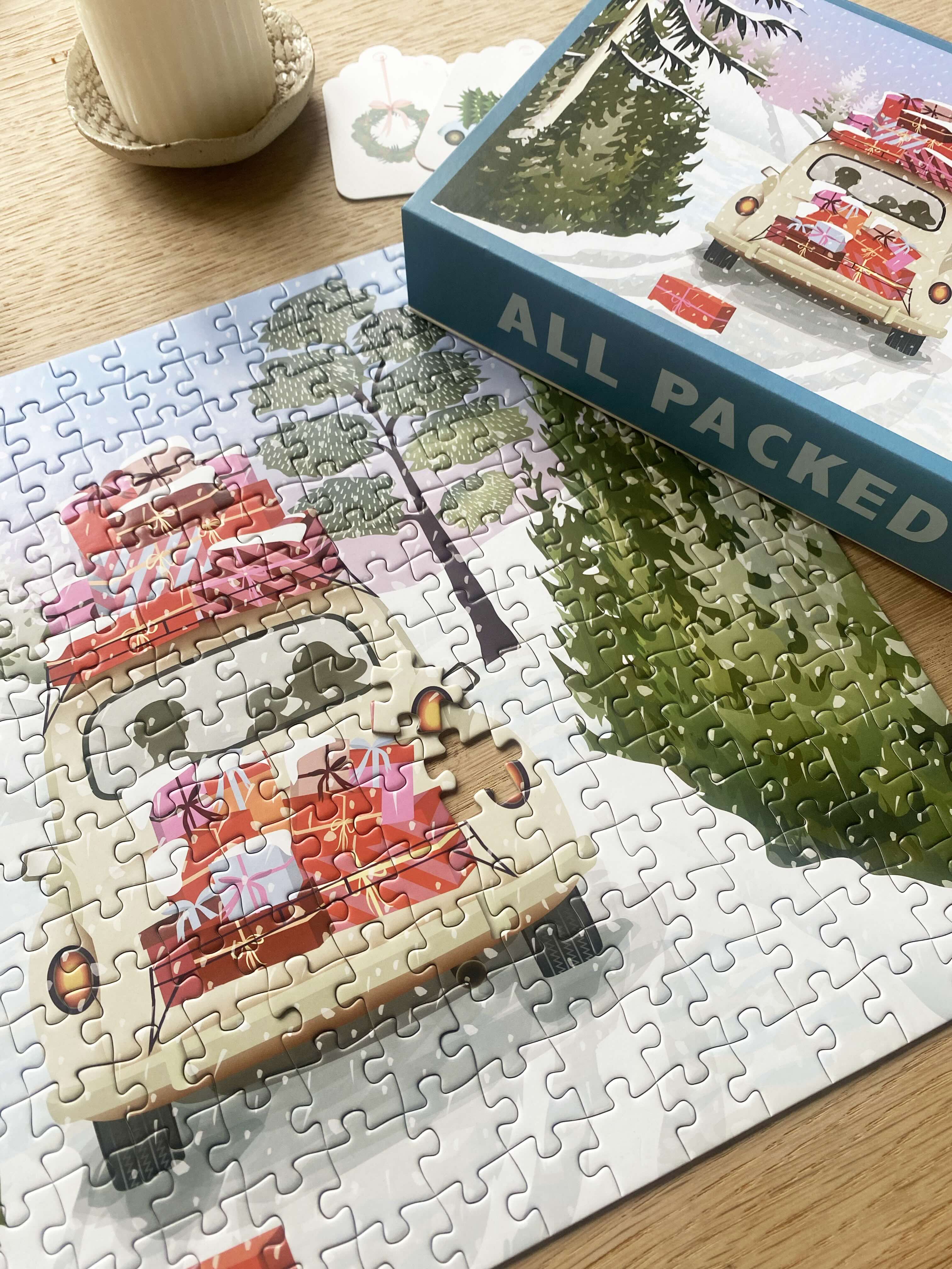 ALL PACKED - puzzle with 300 pieces