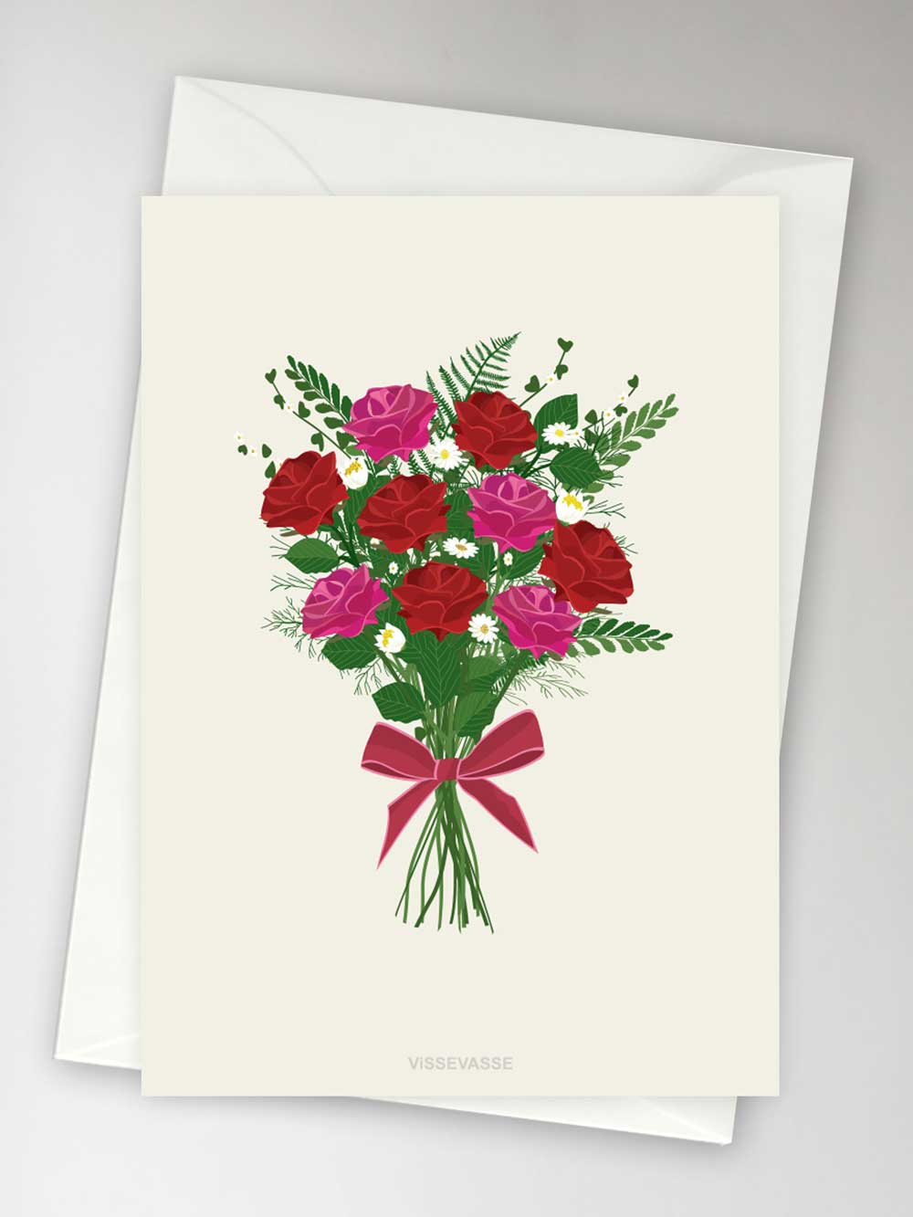 BOUQUET OF ROSES - card