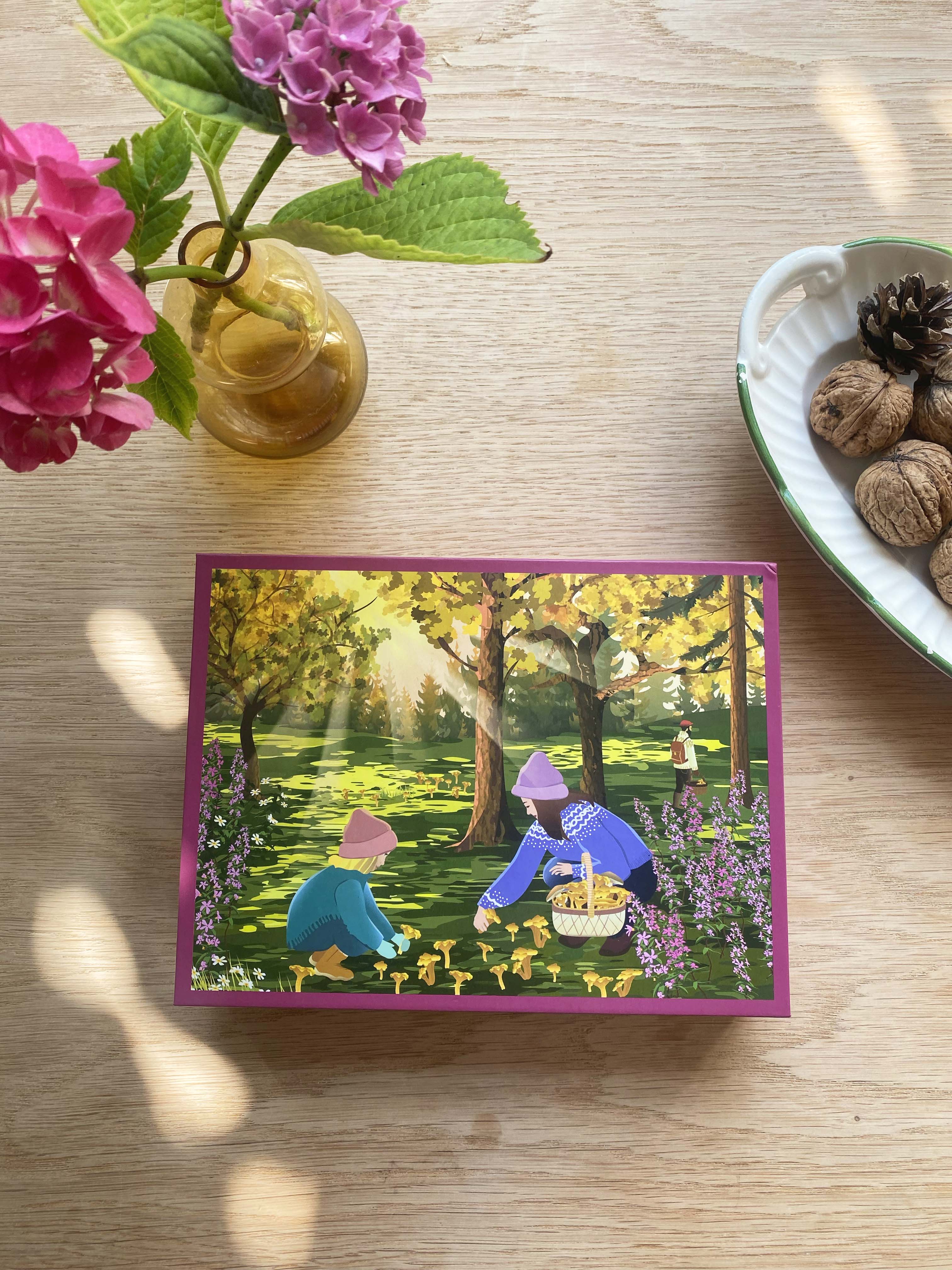 CHANTERELLES - puzzle with 300 pieces