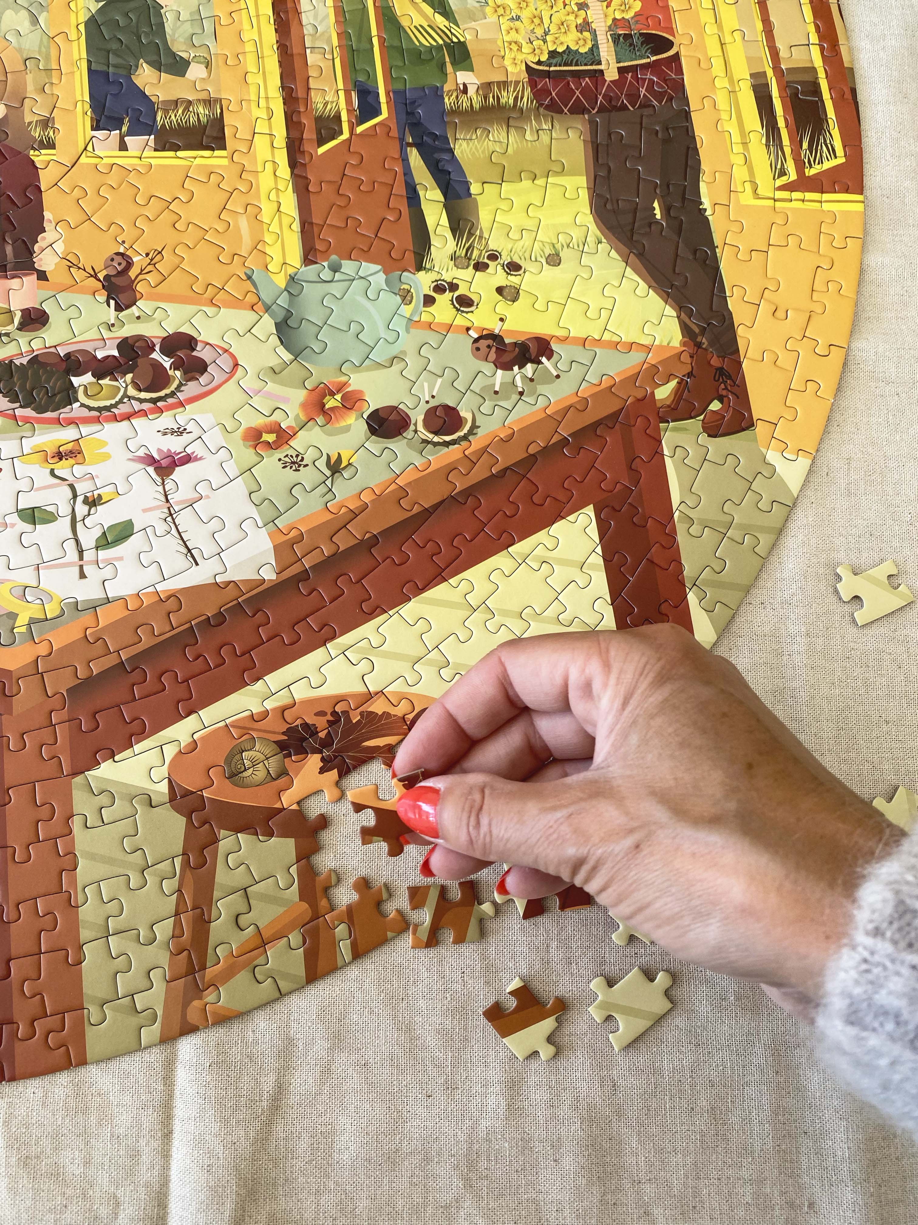 CHESTNUT SEASON - JIGSAW PUZZLE - 1.000 pieces