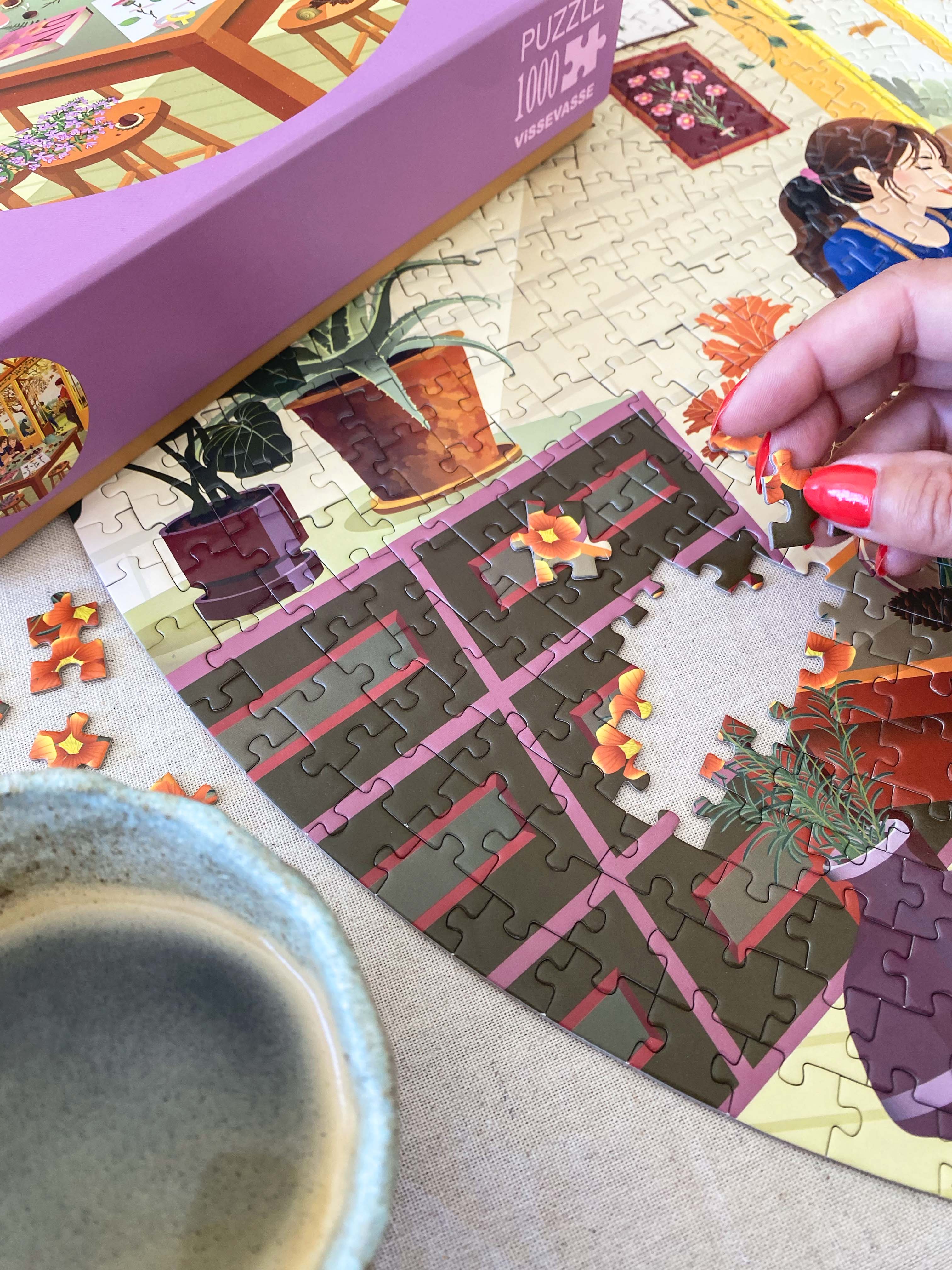 CHESTNUT SEASON - JIGSAW PUZZLE - 1.000 pieces