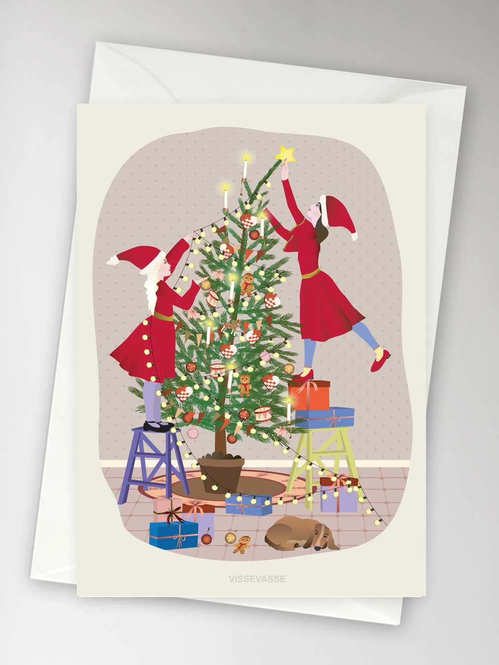 CHRISTMAS GIRLS - card