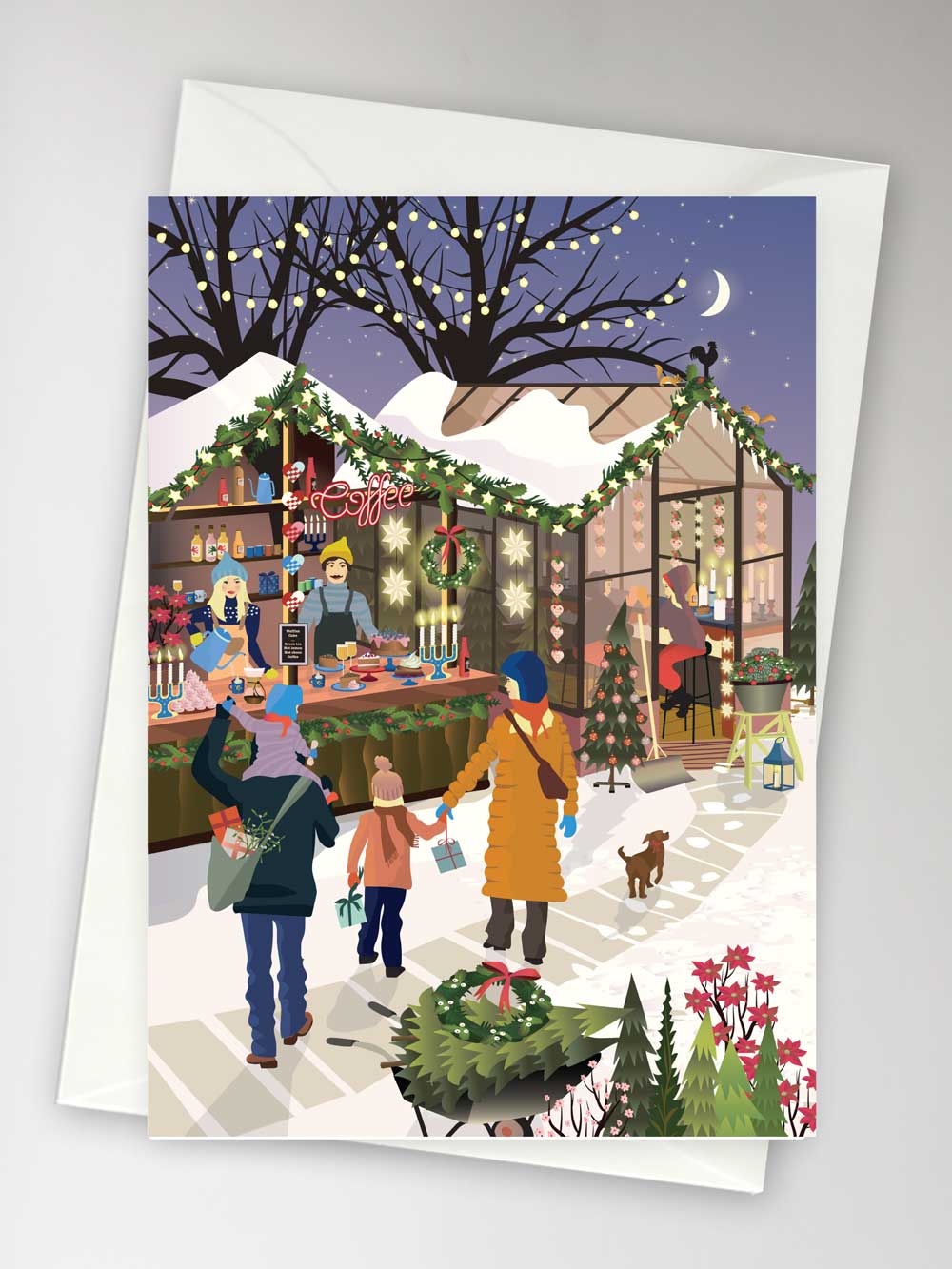 CHRISTMAS MARKET - card