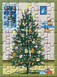 CHRISTMAS TREE - mini puzzle